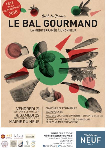 Fête de la Gastronomie, Goût de France, Bal Gourmand à Paris
