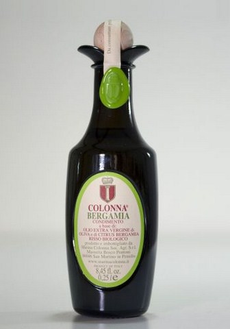 huile d'olive à la bergamote