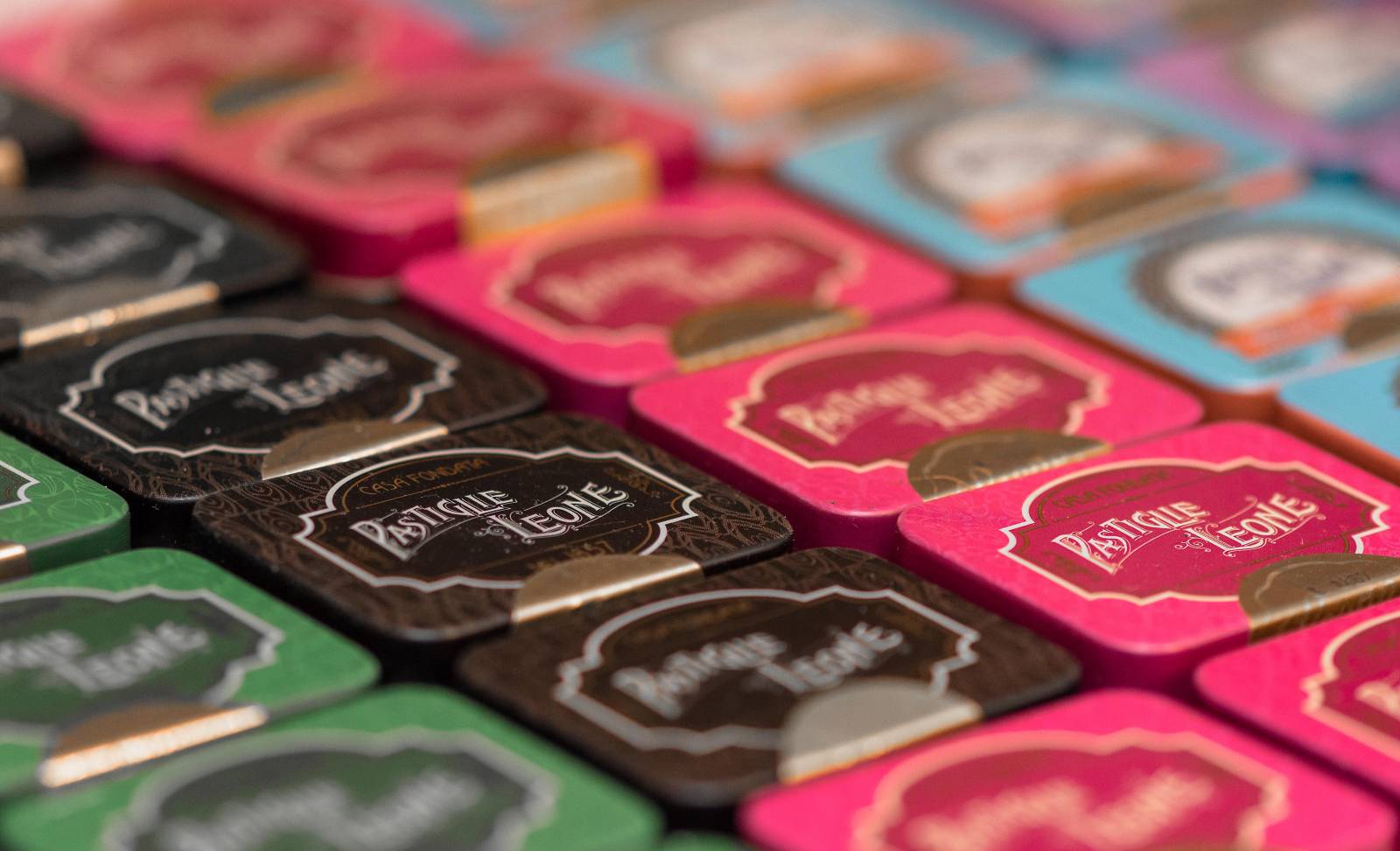 Toutes les pastilles Leone à l'épicerie italienne Rap