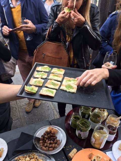 Dégustation de produits italien chez Rap.