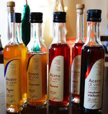 Vinaigres de vins italiens