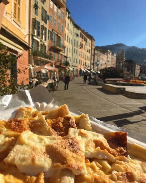 Focaccia de Gênes chez Rap