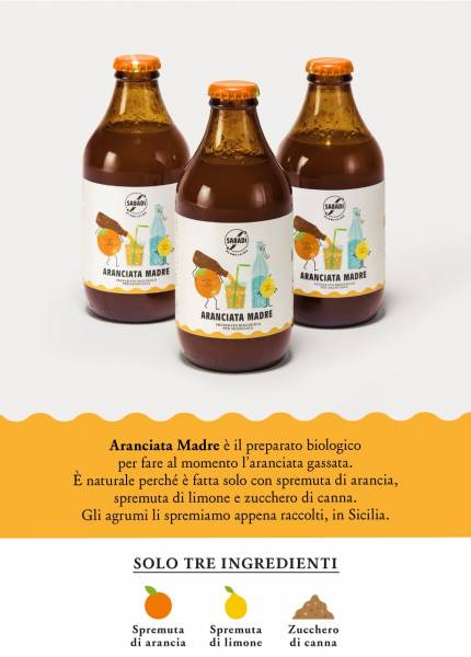 Boisson Aranciata Madre Sabadi